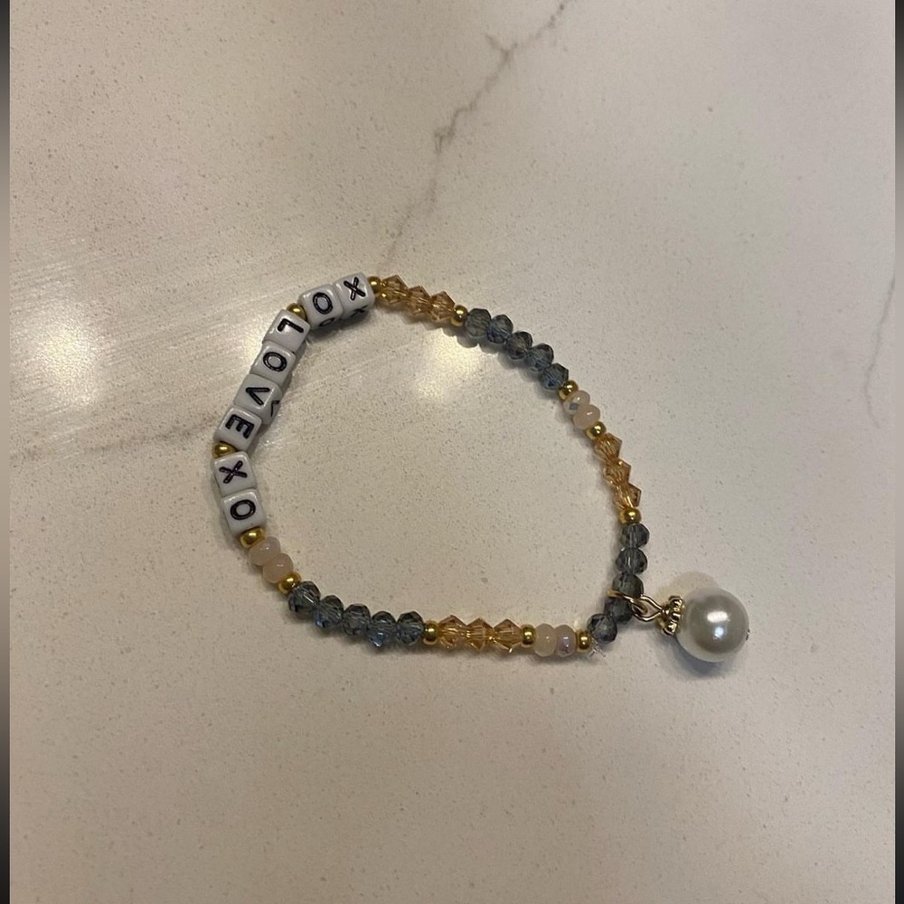 little words project inspired bracelet